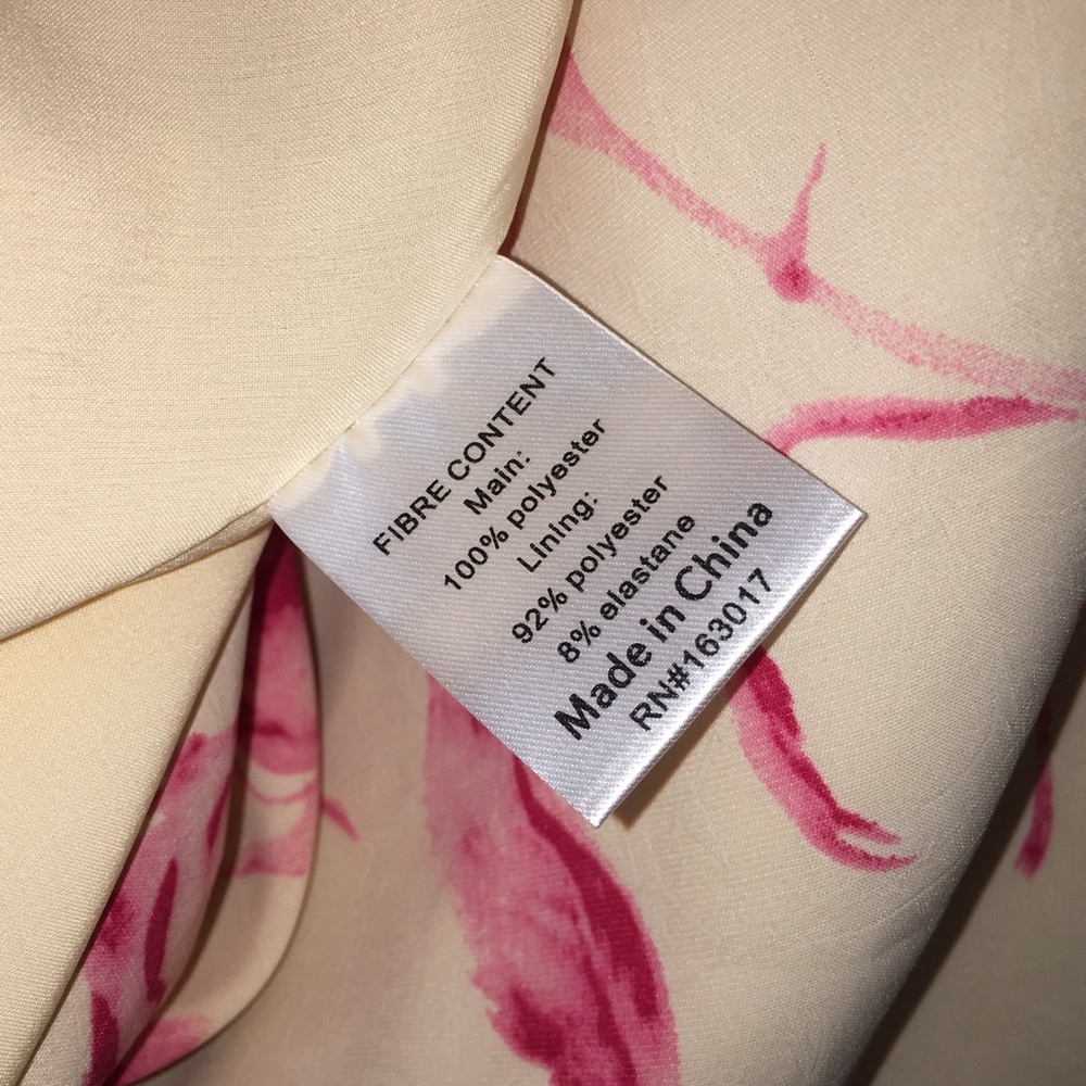 Princess Polly Mangoes Floral Print Cream Pink Maxi Long Skirt - Picture 9 of 12